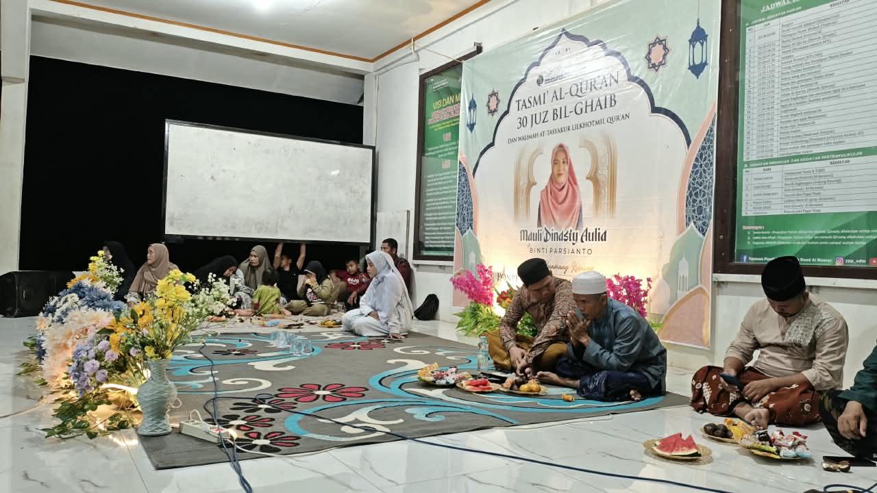 Dokumentasi BOOM...!! Santri SDM Hapal 30 juz al quran kurang lebih dalam kurun waktu 3 tahun