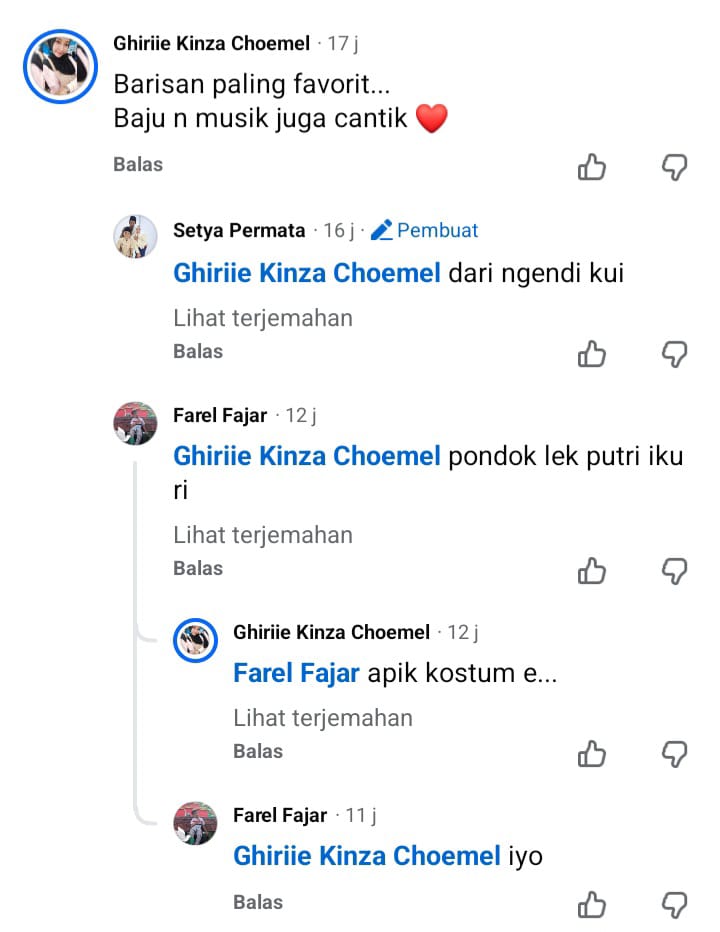 Dokumentasi Pawai HUT RI ke 81 di kecamatan Pelepat Ilir